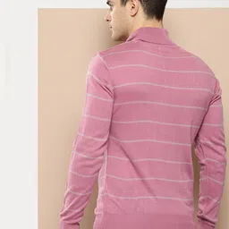 INVICTUS Turtleneck Striped Pullover image 4