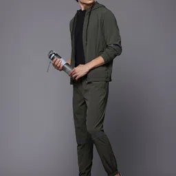 HRX by Hrithik Roshan Men Rapid-Dry Hooded Running Tracksuit image 3