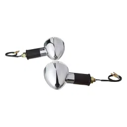 Uno Minda Blinker Front LH Amber Lens for Royal Enfield Bullet Electra - Set of 2 (IL-7018B) image 2