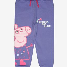 Bodycare Kids Girls Peppa Pig Printed Mid Rise Joggers-picture-0