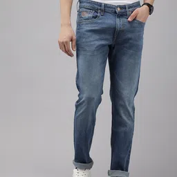 U.S. Polo Assn. Denim Co. Men Brandon Slim Tapered Fit Light Fade Stretchable Jeans-picture-35