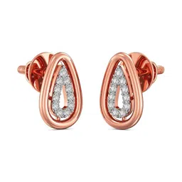 Joyalukkas Women 18Kt Gold Stud Earrings With 0.11 Carat Diamond - 1.69 g-picture-26