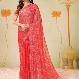 Garden Vareli Pure Chiffon Saree-picture-40
