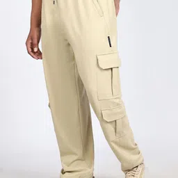 KLOTHFIT Men Low-Rise Baggy Cargos Trousers image 5