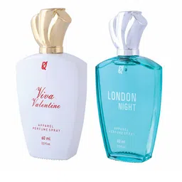 RU Set Of 2 Viva Valentine & London Night Long-Lasting Apparel Perfume Spray - 60ml Each image 4
