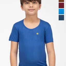 AMUL COMFY Boys Pack Of 5 Cotton Innerwear Vests-picture-23