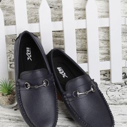 ID Men Round Toe Slip On Driving Shoes With Buckles-picture-1