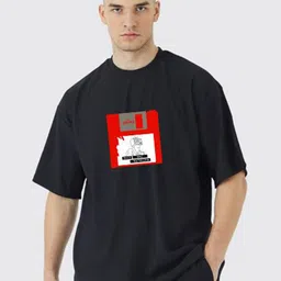 Stitchmeashirt Graphic Printed Drop-Shoulder Sleeves Oversized Cotton T-shirt-picture-27
