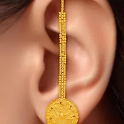 arch fashion Gold-Plated Brass Earrings image 3