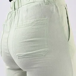 Kraus Jeans Women Loose Fit High-Rise Regular Trousers image 5