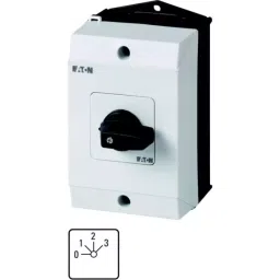 EATON 1P 4 Position 45° Rotary Cam Switch, 690 V AC, 20A, Toggle Actuator, 222611 T0-2-171/I1-image-76