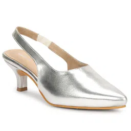 GRACECODE PU Party Kitten Pumps image 2