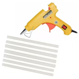 Fadman 20 W Standard Temperature Hot Melt Mini Glue Gun with 7 Stick Yellow 7 mm Stick Dia., 23-Yellowmini-20wt-7-St-picture-20