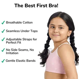 You Got Plan B Girls Pack Of 2 Graphic Printed Full Coverage Everyday Bra image 5