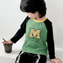 StyleCast x Revolte Boys Colourblocked Round Neck Cotton T-shirt image 4