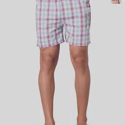 URBAN SCOTTISH  Cotton BoxersUSBS4850 Pack Of 2 Checked image 1