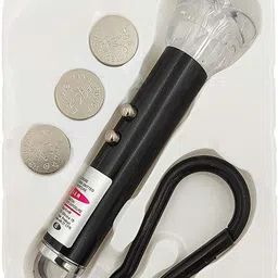 Naama 3in1 Laser Pointer, Laser Torch with Emergency Hazard LED Light & KeyChain Hook-picture-41