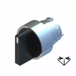 RS PRO 3 Position Selector Switch Head 22.5 mm Cutout Black Handle, 2383922-image-68