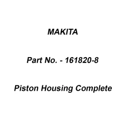 Makita Piston Housing Complete Suitable For HW080D, Part No 161820-8-picture-42
