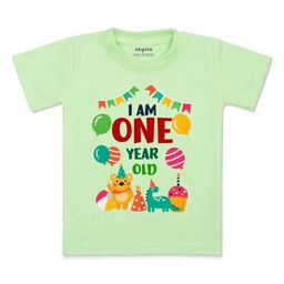 Arvesa Kids Typography Printed Applique T-shirt-picture-46