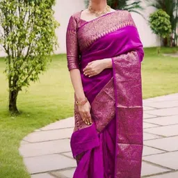 Areca Designer Woven Design Pure Silk Banarasi Saree-picture-22