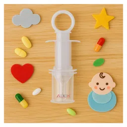 AEREX Baby Dispenser Needle Feeder Medicine Dropper | Dropper for Baby Feeding | Baby Sterilizing Medicine Feeder | Multi-Functional Squeeze Medicine Dropper (White)-image-76
