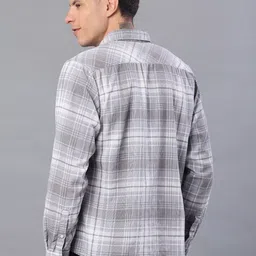 V-Mart Men Slim Fit Checked Casual Shirt image 4