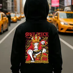 LONDON STREETS Kids Graphic Printed Hooded Lomg Sleeves Pullover Sweatshirt-picture-41