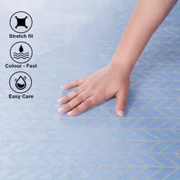 JBTC Diwan Set Including Bedsheet and Bolster Covers, 8 Pieces, (Argyle) image 5