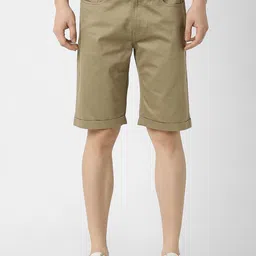 Peter England Casuals Men Regular Fit Mid-Rise Shorts-picture-14