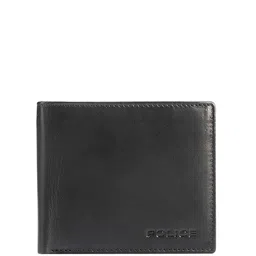 Police Men Leather Two Fold Wallet with Passport Holder-picture-38