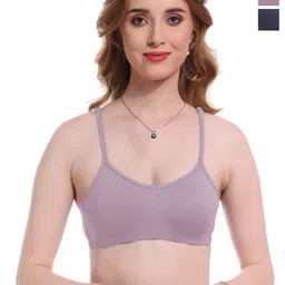 Viral Girl Women Pack Of 2 Full Coverage Solid Bra-image-53