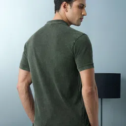 The Souled Store Men Cotton Polo Collar T-shirt image 5