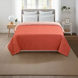 Bromwick Peach-Coloured Microfiber Mild Winter Comforter-picture-13