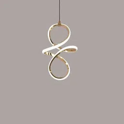 sinoman Modern Infinity Loop LED Wall Light Luxury Gold Finish Acrylic Wall Lamp Pendant Lamp Ceiling Lamp image 5