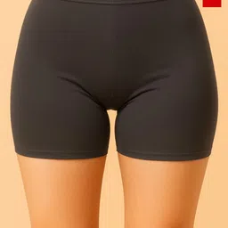 HIRRUX Women Pack Of 2 Slim Fit Cycling Sports Shorts-picture-26