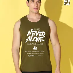 WOOSTRO Men Pack of 2 Typography Printed Round Neck Slim Fit T-shirts-picture-38