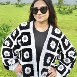 Sugercandy Women Ribbed Woollen Crop Cardigan-image-87