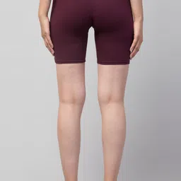 CKARFE Women Pack Of 2 Skinny Fit Cycling Sports Shorts image 3