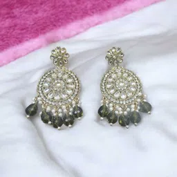 MYSTERIOUSMART Circular Drop Earrings-picture-34