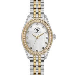 SANTA BARBARA POLO & RACQUET CLUB Women Dial & Stainless Steel Bracelet Style Straps Analogue Watch-picture-39