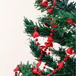 Archies 2Pcs Red Christmas Decor Chains image 4