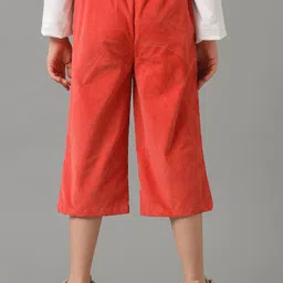 UNDER FOURTEEN ONLY Girls Corduroy Culottes Trousers image 3