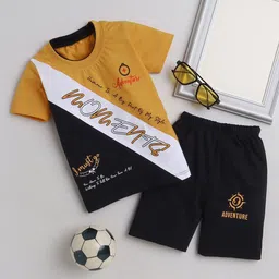 BAESD Kids Printed Short Sleeves T-shirt With Shorts-picture-37