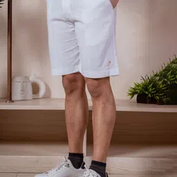JAVINISHKA Men Linen Chino Shorts image 5