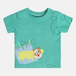 MINI KLUB Boys Printed Pockets T-shirt-picture-44
