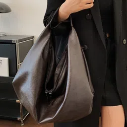 KPOP Women Solid Structured Shoulder Bag-picture-36