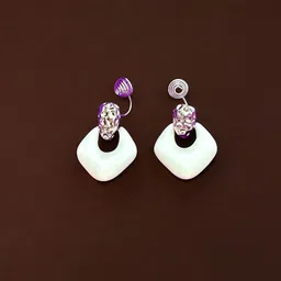 DressBerry Geometric Drop Earrings-image-58