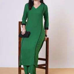 KALINI Women Regular Kurta with Palazzos image 4