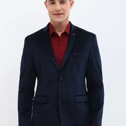 Allen Solly Men Slim Fit Single-Breasted Blazer-image-98